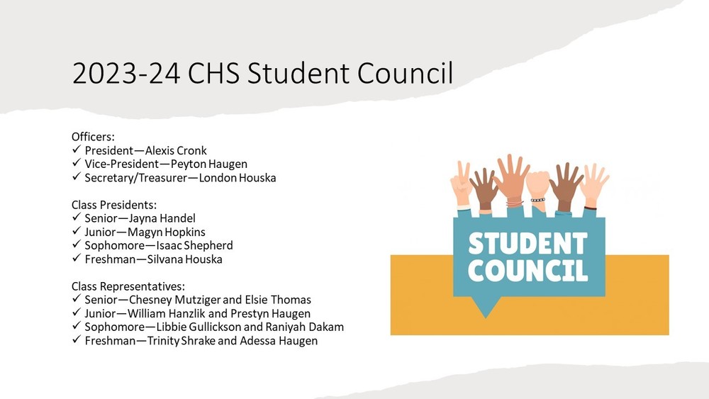 2023-24 CHS Student Council