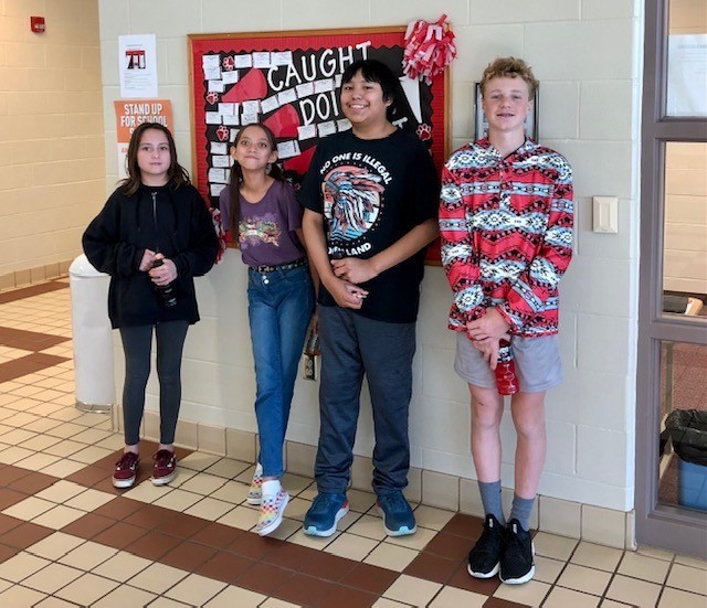 CMS Middle School Students Caught Doing Right!