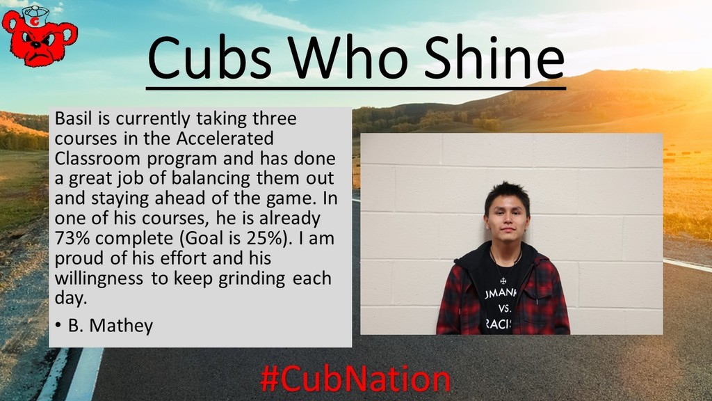 Cubs Who Shine